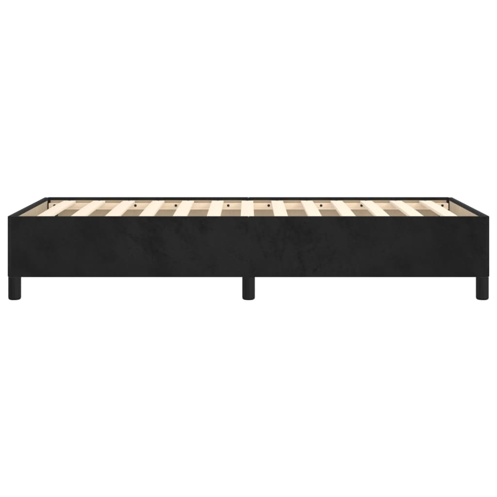 Bedframe fluweel zwart 90x200 cm is nu te koop bij PeponiXL, paradijselijk wonen!