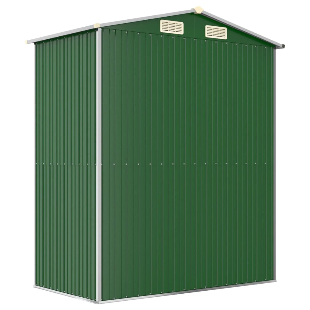 Tuinschuur 192x108x223 cm gegalvaniseerd staal groen is nu te koop bij PeponiXL, paradijselijk wonen!