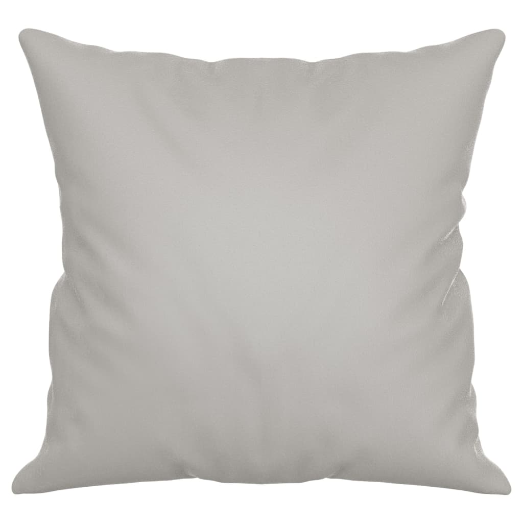 Sierkussens 2 st 40x40 cm microvezelstof lichtgrijs is nu te koop bij PeponiXL, paradijselijk wonen!