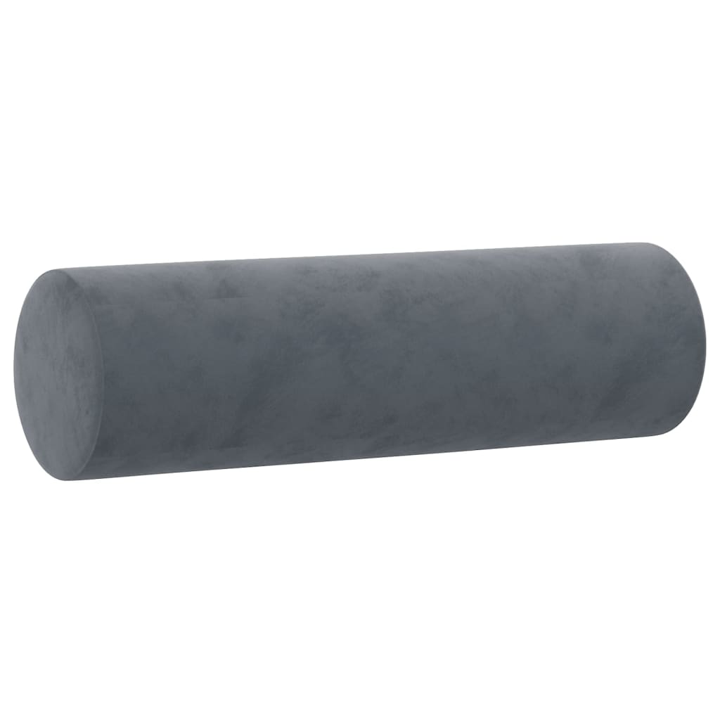 Sierkussens 2 st 15x50 cm fluweel donkergrijs is nu te koop bij PeponiXL, paradijselijk wonen!