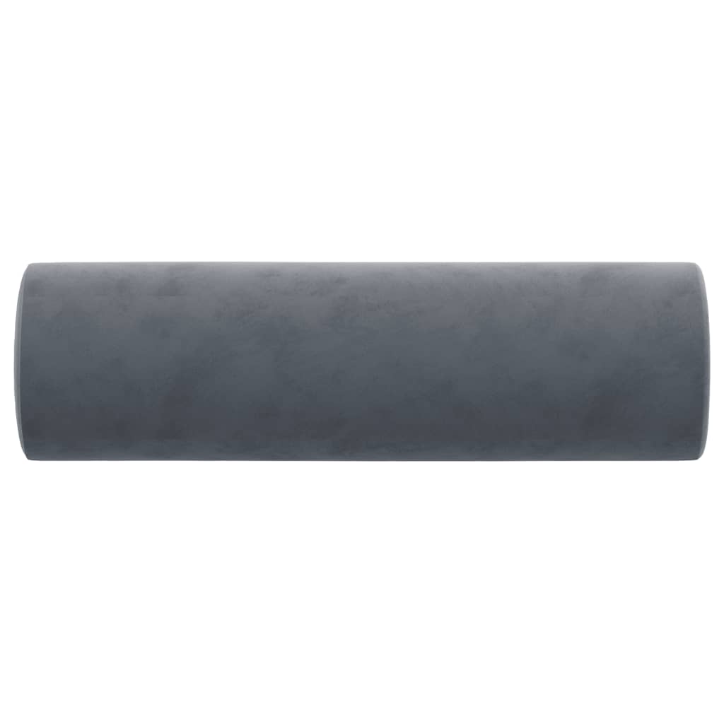 Sierkussens 2 st 15x50 cm fluweel donkergrijs is nu te koop bij PeponiXL, paradijselijk wonen!
