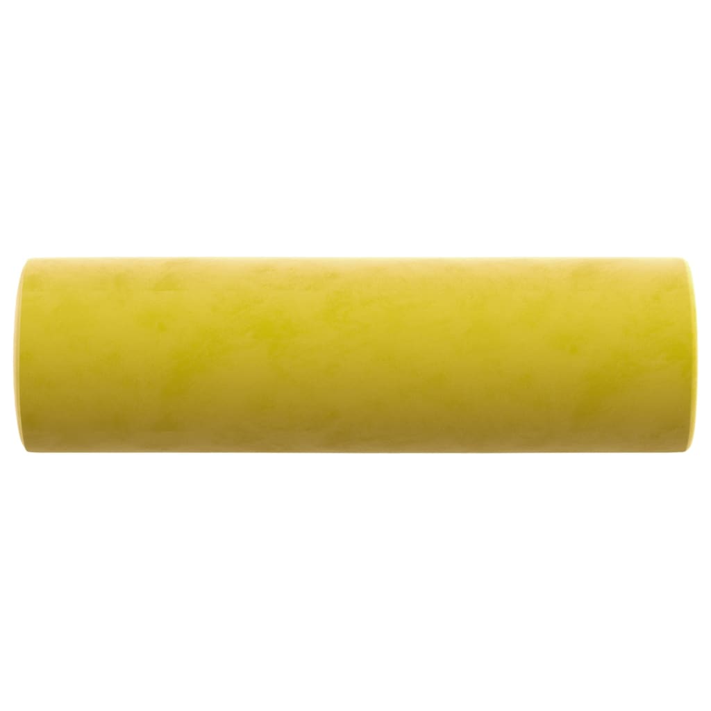Sierkussens 2 st 15x50 cm fluweel geel is nu te koop bij PeponiXL, paradijselijk wonen!