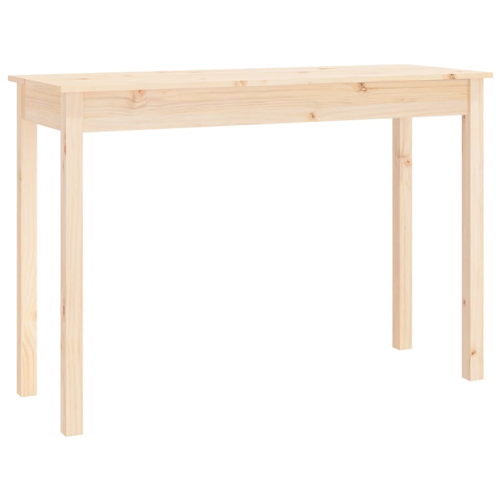 Wandtafel 110x40x75 cm massief grenenhout is nu te koop bij PeponiXL, paradijselijk wonen!