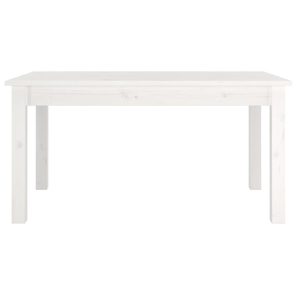 Salontafel 80x50x40 cm massief grenenhout wit is nu te koop bij PeponiXL, paradijselijk wonen!