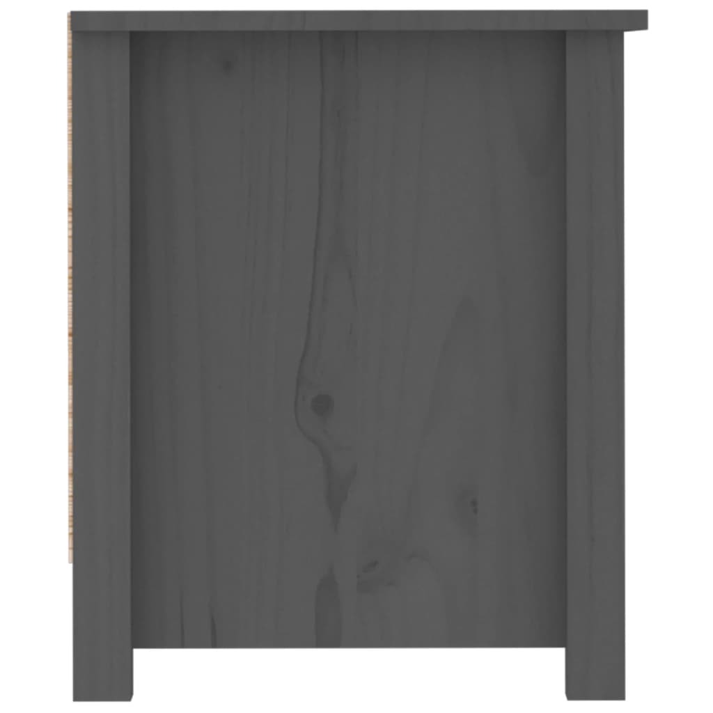 Schoenenkast 110x38x45,5 cm massief grenenhout grijs is nu te koop bij PeponiXL, paradijselijk wonen!