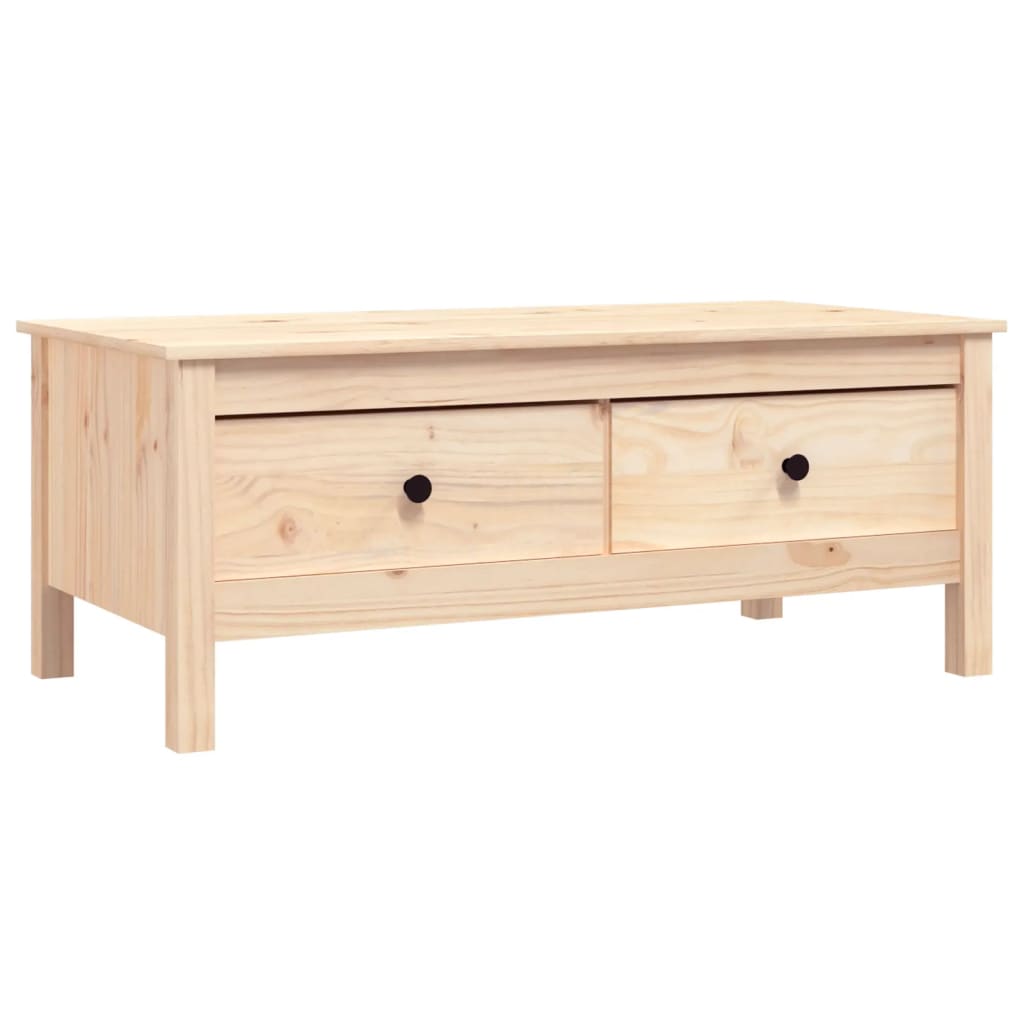 Salontafel 100x50x40 cm massief grenenhout is nu te koop bij PeponiXL, paradijselijk wonen!