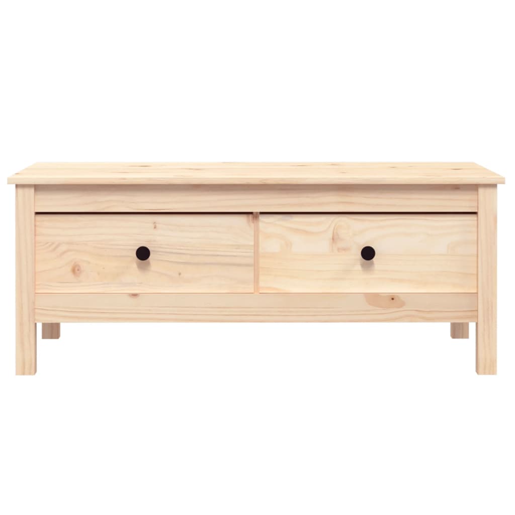 Salontafel 100x50x40 cm massief grenenhout is nu te koop bij PeponiXL, paradijselijk wonen!