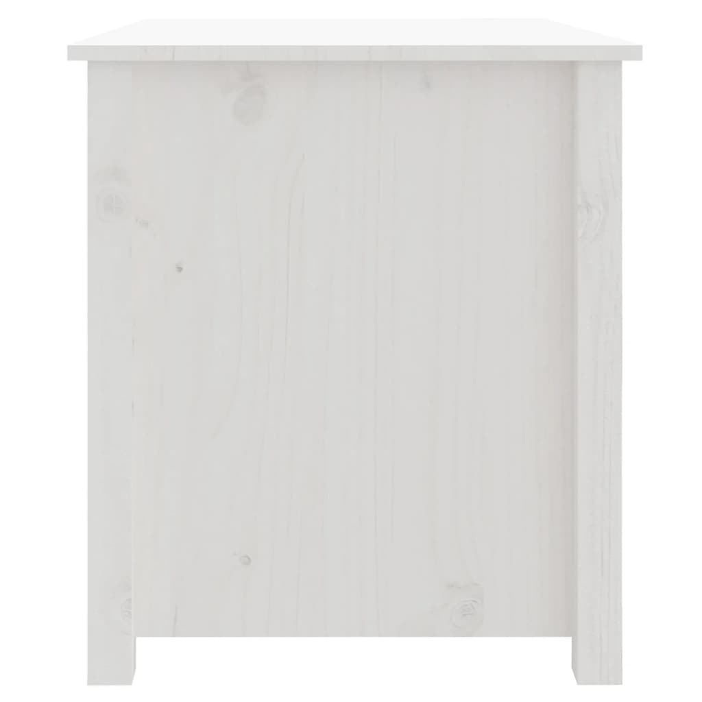 Salontafel 71x49x55 cm massief grenenhout wit is nu te koop bij PeponiXL, paradijselijk wonen!