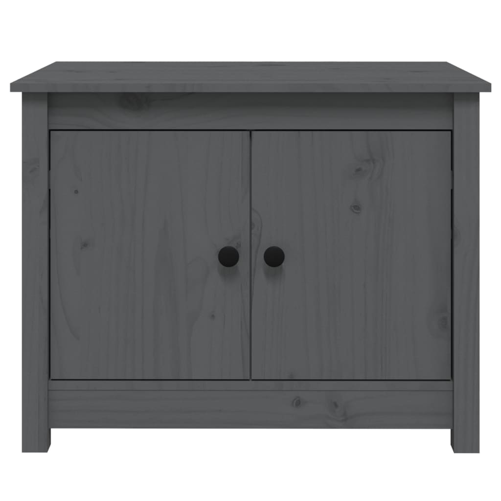 Salontafel 71x49x55 cm massief grenenhout grijs is nu te koop bij PeponiXL, paradijselijk wonen!