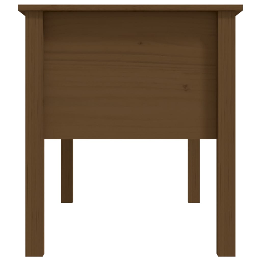 Salontafel 102x49x55 cm massief grenenhout honingbruin is nu te koop bij PeponiXL, paradijselijk wonen!