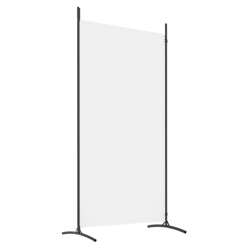 Kamerscherm met 2 panelen 175x180 cm stof wit is nu te koop bij PeponiXL, paradijselijk wonen!