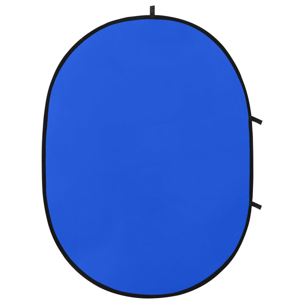 Achtergrondscherm studio 2-in-1 ovaal 200x150 cm groen en blauw is nu te koop bij PeponiXL, paradijselijk wonen!