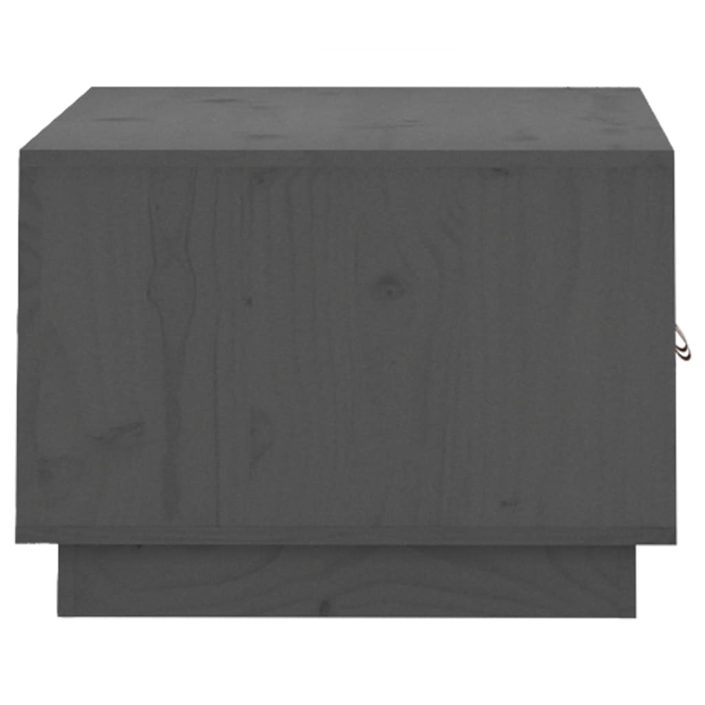 Salontafel 80x50x35 cm massief grenenhout grijs is nu te koop bij PeponiXL, paradijselijk wonen!