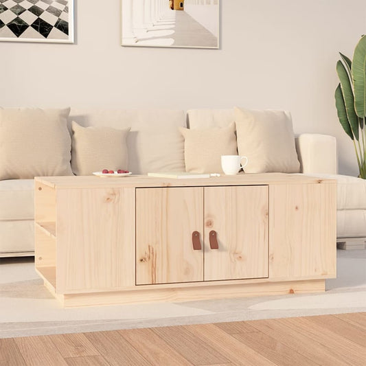 Salontafel 100x50x41 cm massief grenenhout is nu te koop bij PeponiXL, paradijselijk wonen!