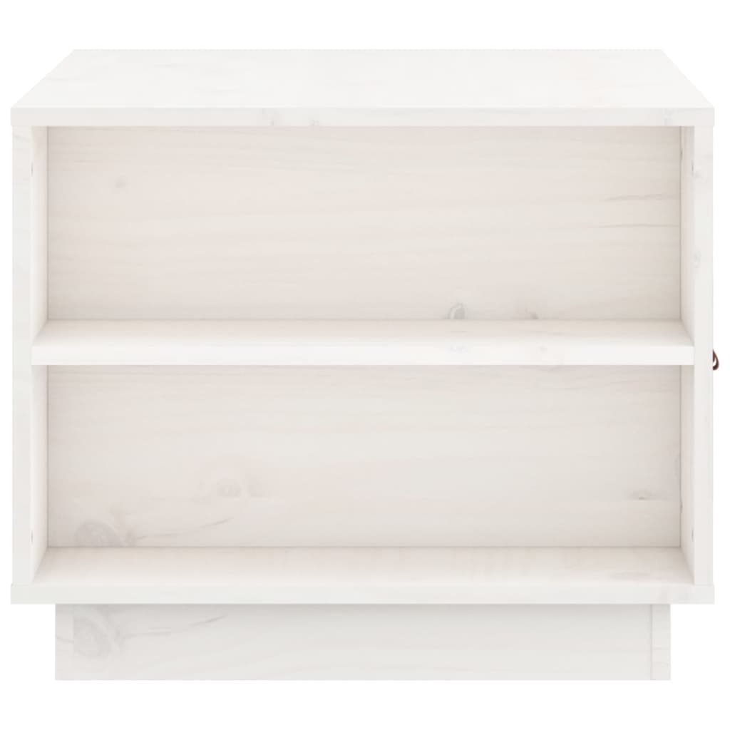 Salontafel 100x50x41 cm massief grenenhout wit is nu te koop bij PeponiXL, paradijselijk wonen!