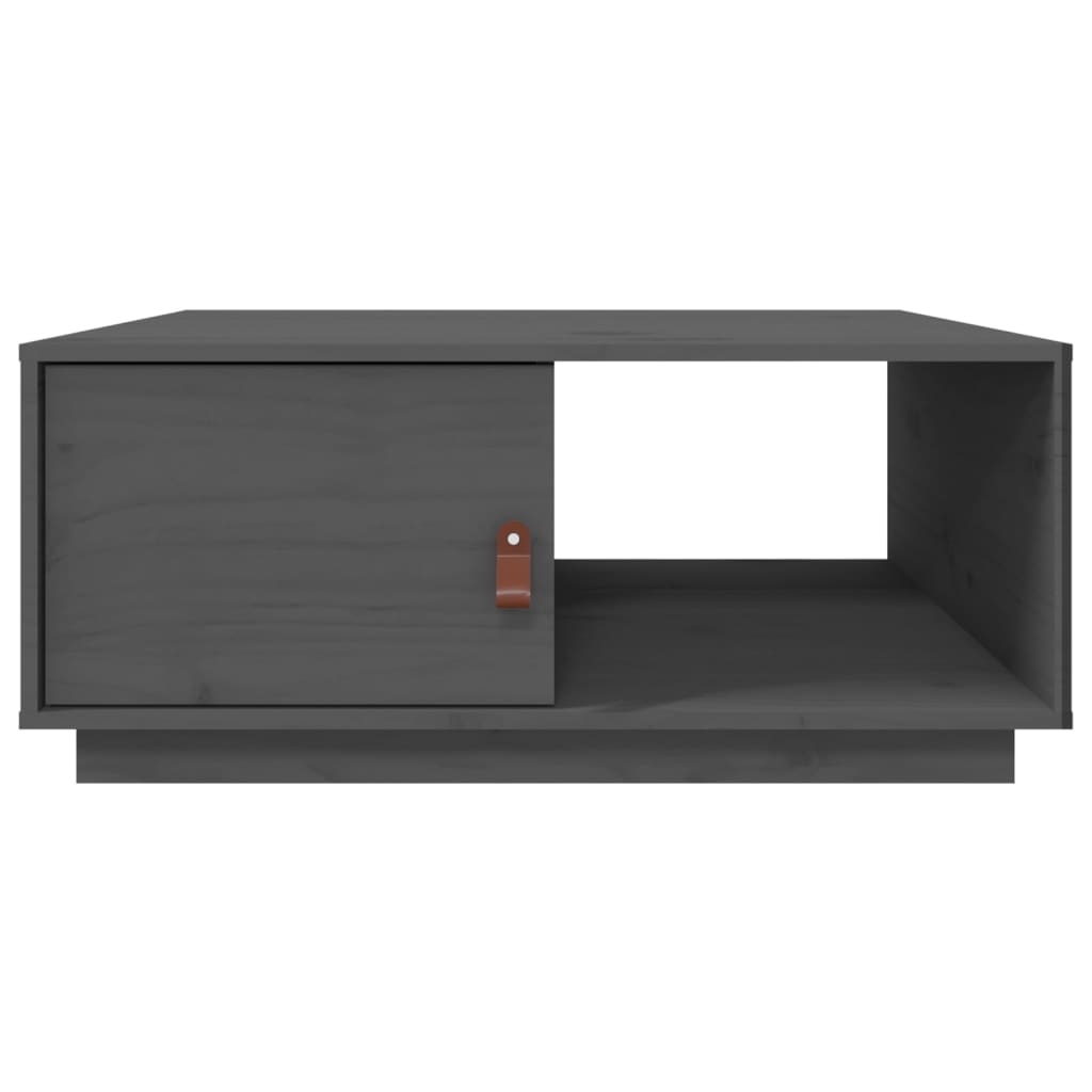 Salontafel 80x50x35,5 cm massief grenenhout grijs is nu te koop bij PeponiXL, paradijselijk wonen!