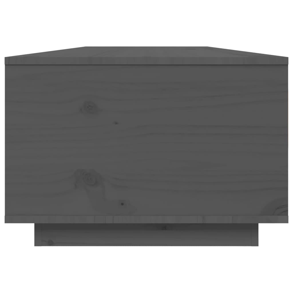 Salontafel 80x50x35,5 cm massief grenenhout grijs is nu te koop bij PeponiXL, paradijselijk wonen!