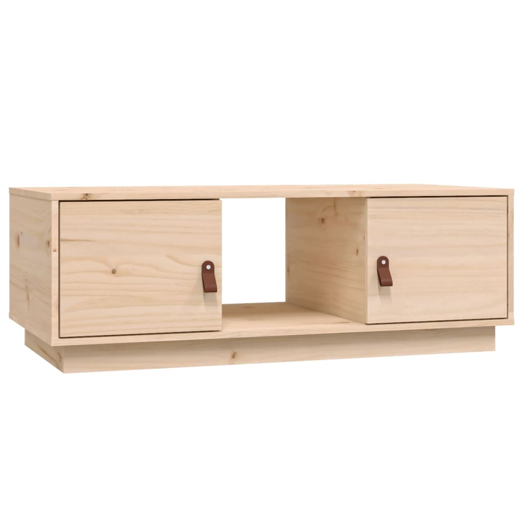 Salontafel 100x50x35 cm massief grenenhout is nu te koop bij PeponiXL, paradijselijk wonen!