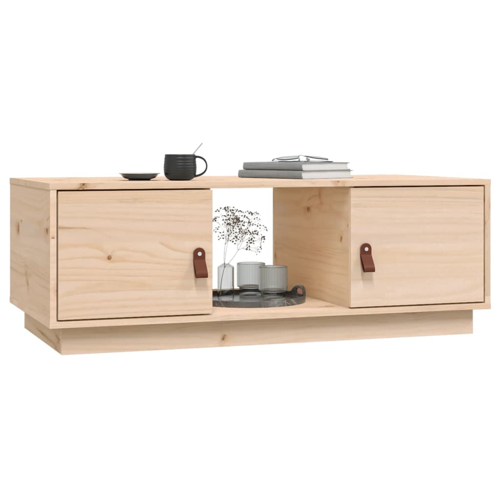 Salontafel 100x50x35 cm massief grenenhout is nu te koop bij PeponiXL, paradijselijk wonen!
