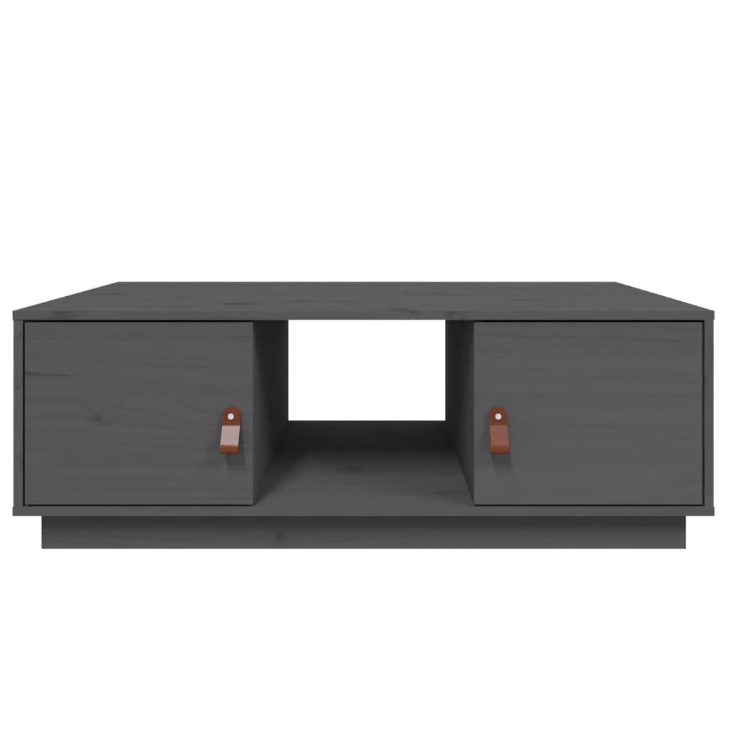 Salontafel 100x50x35 cm massief grenenhout grijs is nu te koop bij PeponiXL, paradijselijk wonen!