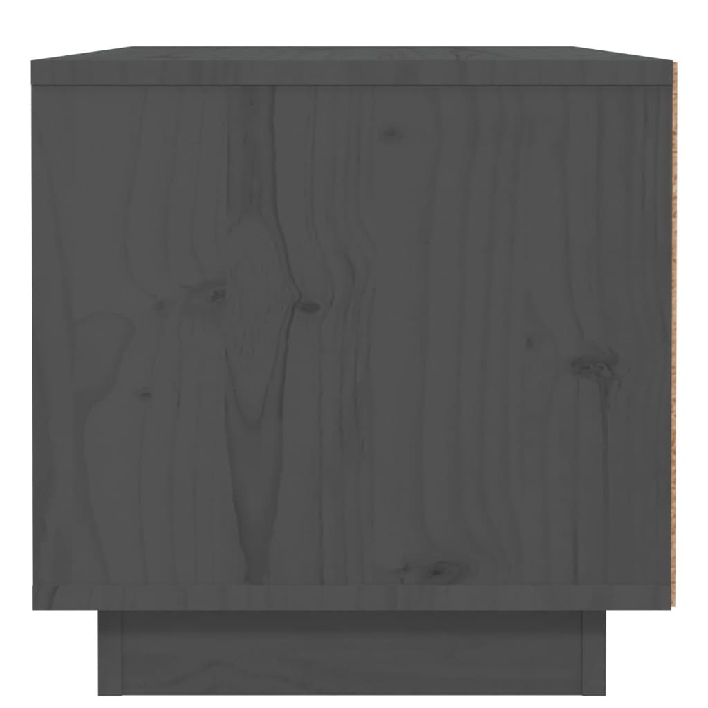 Nachtkastjes 2 st 40x34x35 cm massief grenenhout grijs is nu te koop bij PeponiXL, paradijselijk wonen!