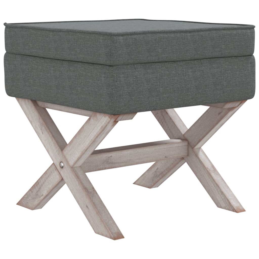 Opbergkruk 45x45x49 cm stof donkergrijs is nu te koop bij PeponiXL, paradijselijk wonen!