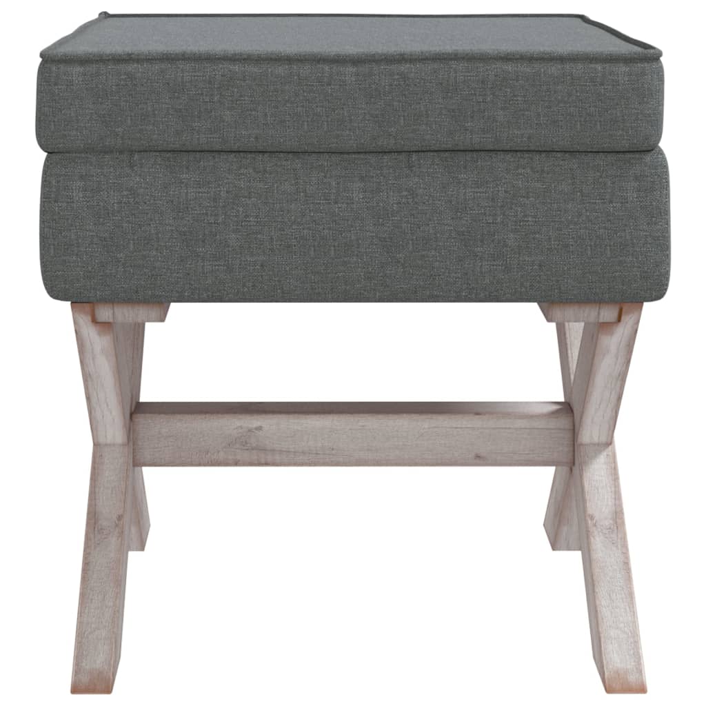 Opbergkruk 45x45x49 cm stof donkergrijs is nu te koop bij PeponiXL, paradijselijk wonen!