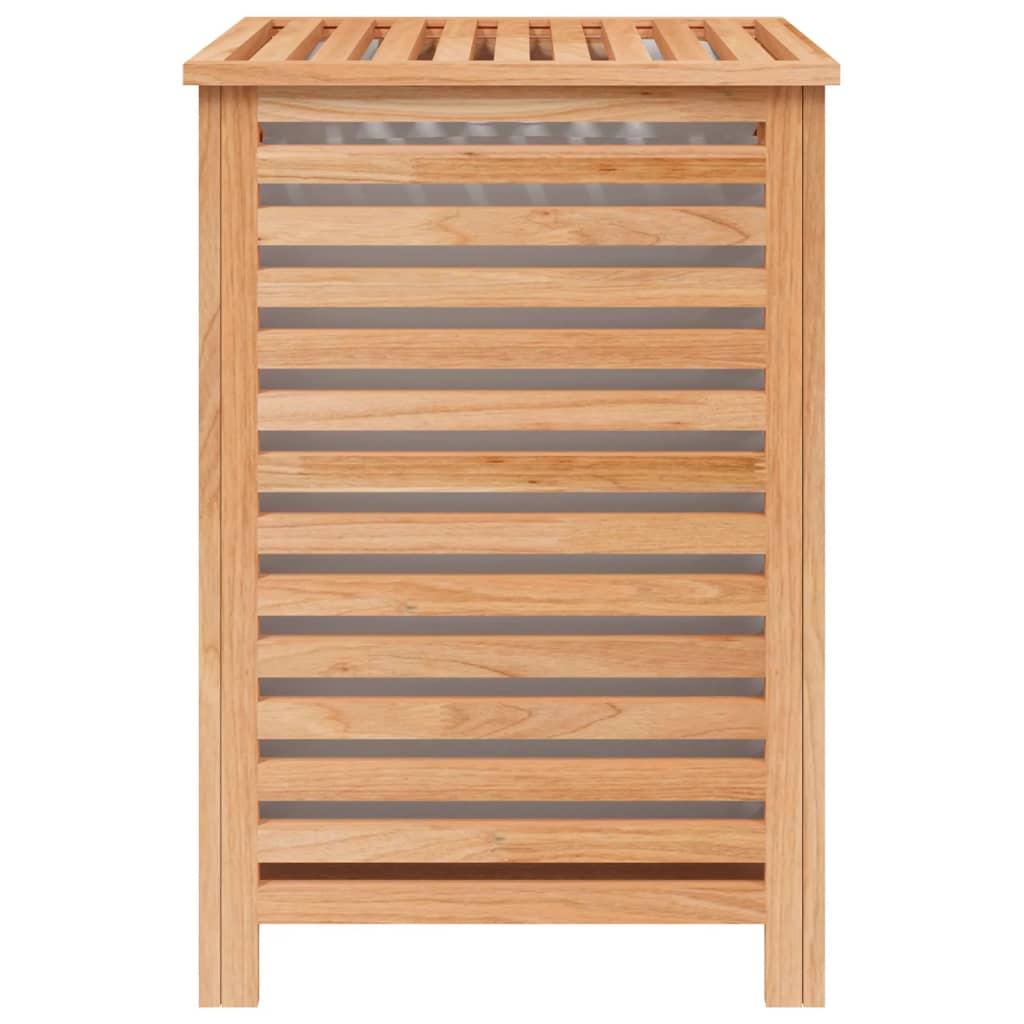 Wasmand 45x45x65 cm massief walnotenhout is nu te koop bij PeponiXL, paradijselijk wonen!
