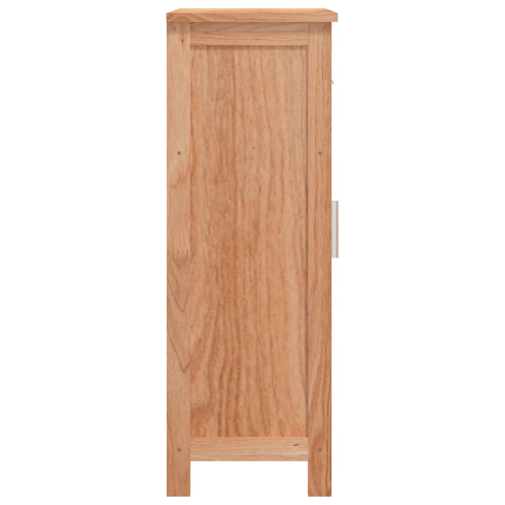 Badkamerkast 42x29x82 cm massief walnotenhout is nu te koop bij PeponiXL, paradijselijk wonen!