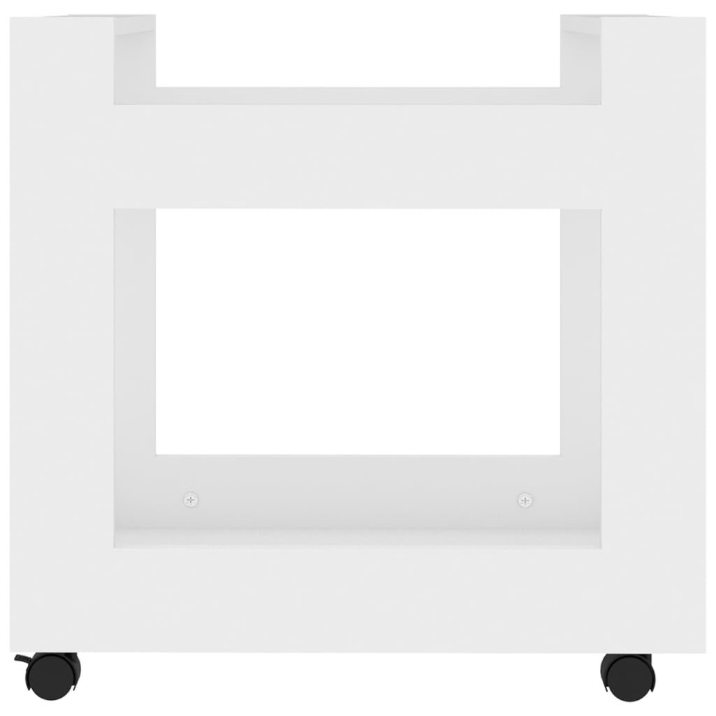 Bureaukastje 60x45x60 cm bewerkt hout wit is nu te koop bij PeponiXL, paradijselijk wonen!