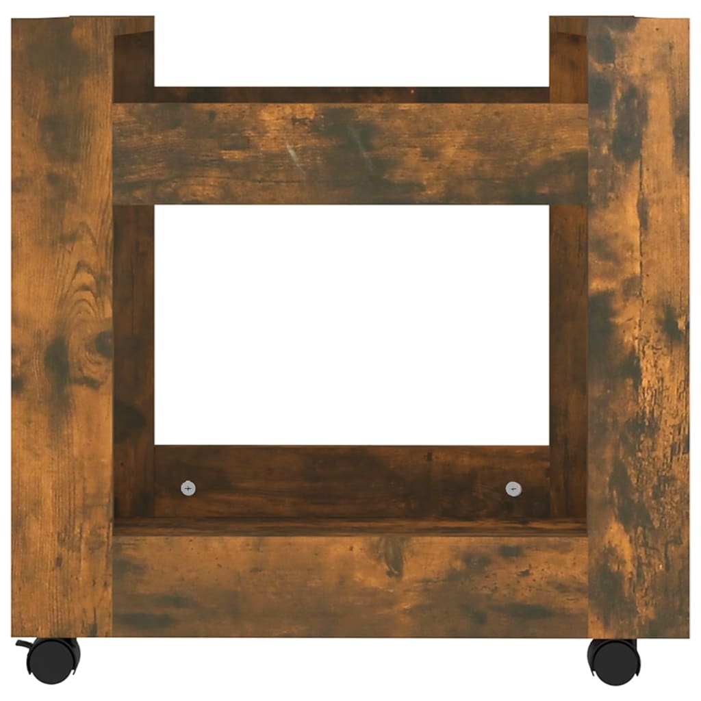 Bureaukastje 60x45x60 cm bewerkt hout gerookt eikenkleurig is nu te koop bij PeponiXL, paradijselijk wonen!