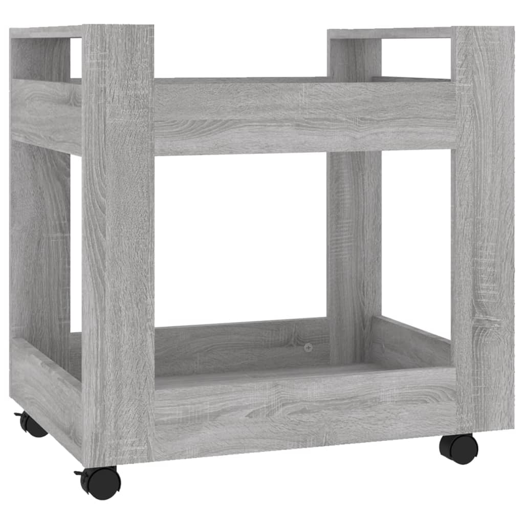 Bureaukastje 60x45x60 cm bewerkt hout grijs sonoma eikenkleurig is nu te koop bij PeponiXL, paradijselijk wonen!