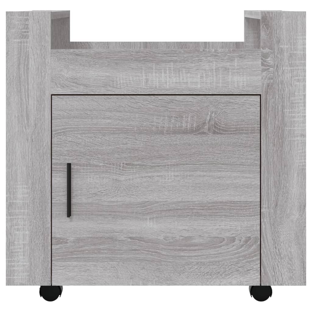 Bureaukastje 60x45x60 cm bewerkt hout grijs sonoma eikenkleurig is nu te koop bij PeponiXL, paradijselijk wonen!