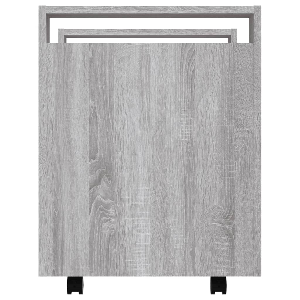 Bureaukastje 60x45x60 cm bewerkt hout grijs sonoma eikenkleurig is nu te koop bij PeponiXL, paradijselijk wonen!