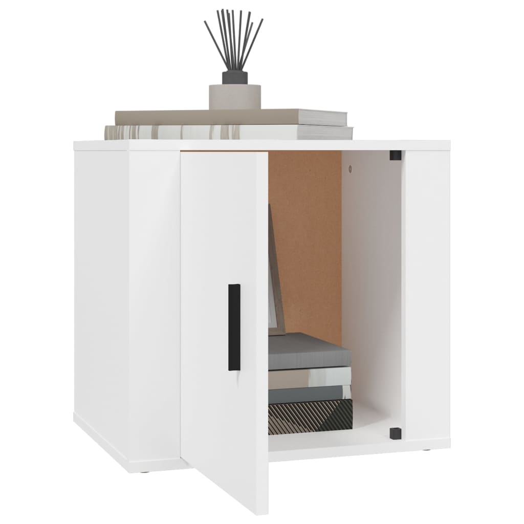 Nachtkastjes 2 st 50x39x47 cm wit is nu te koop bij PeponiXL, paradijselijk wonen!