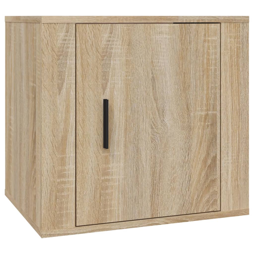 Nachtkastjes 2 st 50x39x47 cm sonoma eikenkleurig is nu te koop bij PeponiXL, paradijselijk wonen!