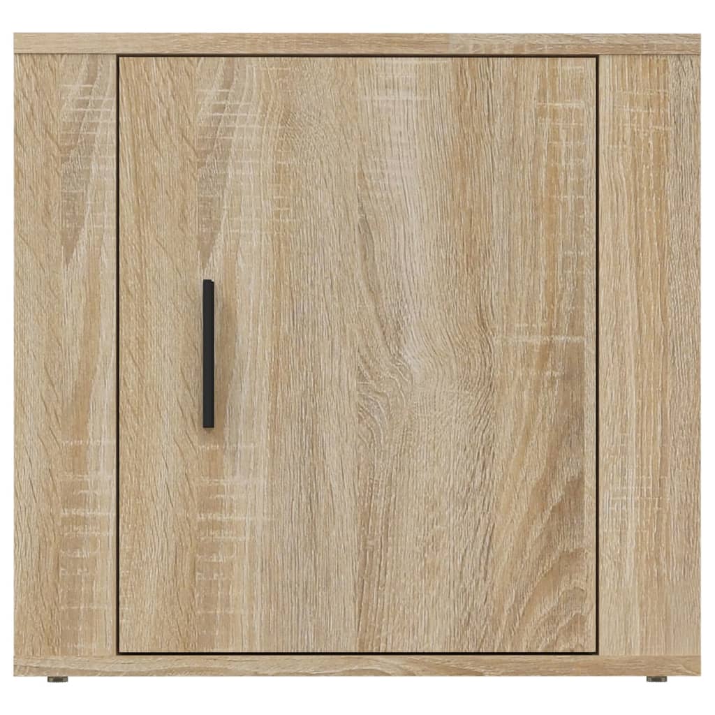 Nachtkastjes 2 st 50x39x47 cm sonoma eikenkleurig is nu te koop bij PeponiXL, paradijselijk wonen!