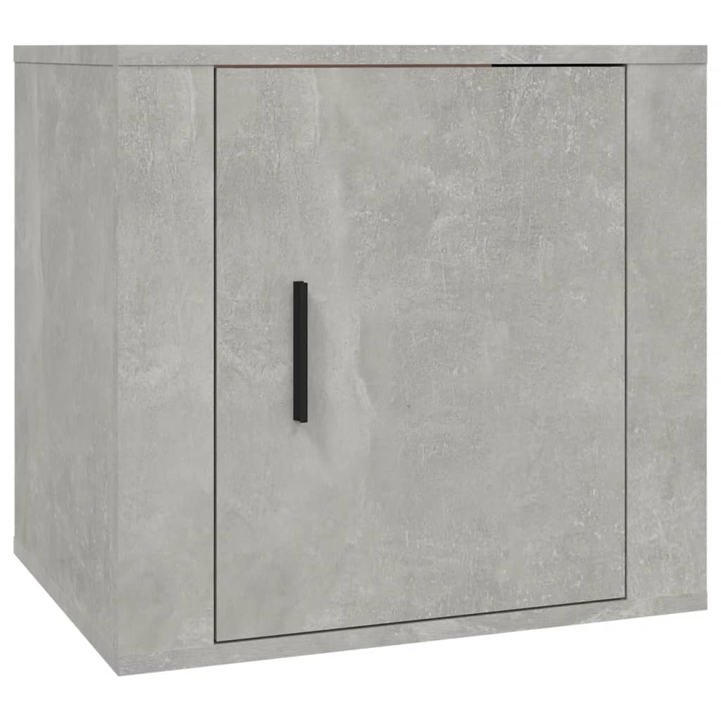 Nachtkastje 50x39x47 cm betongrijs is nu te koop bij PeponiXL, paradijselijk wonen!