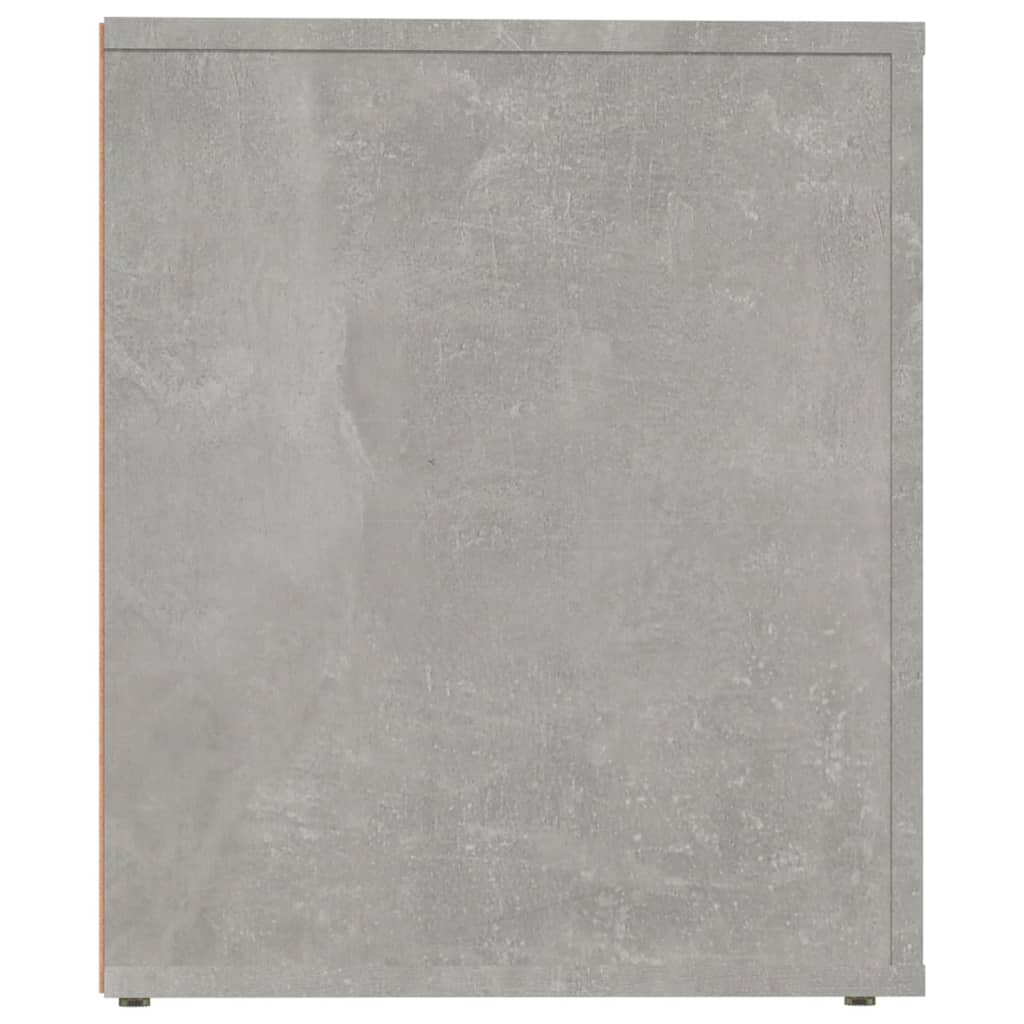 Nachtkastje 50x39x47 cm betongrijs is nu te koop bij PeponiXL, paradijselijk wonen!