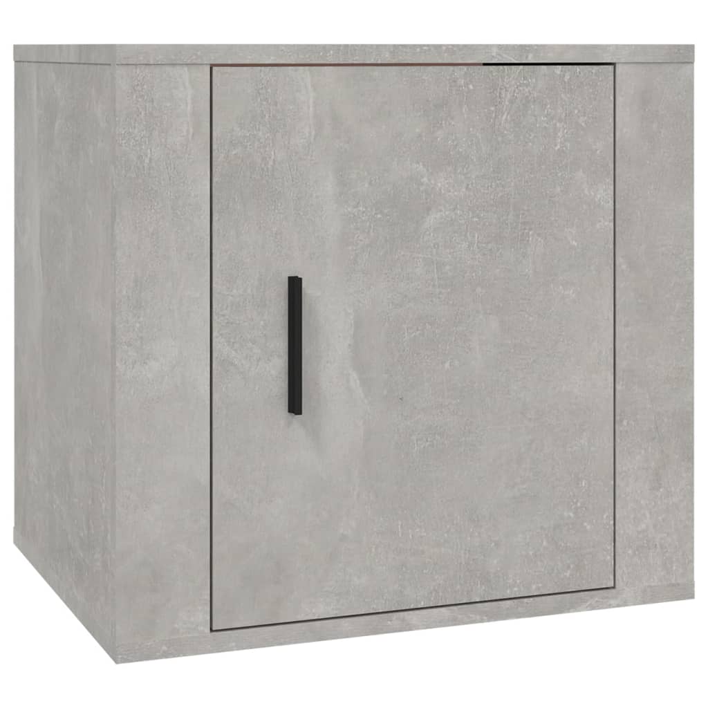 Nachtkastjes 2 st 50x39x47 cm betongrijs is nu te koop bij PeponiXL, paradijselijk wonen!