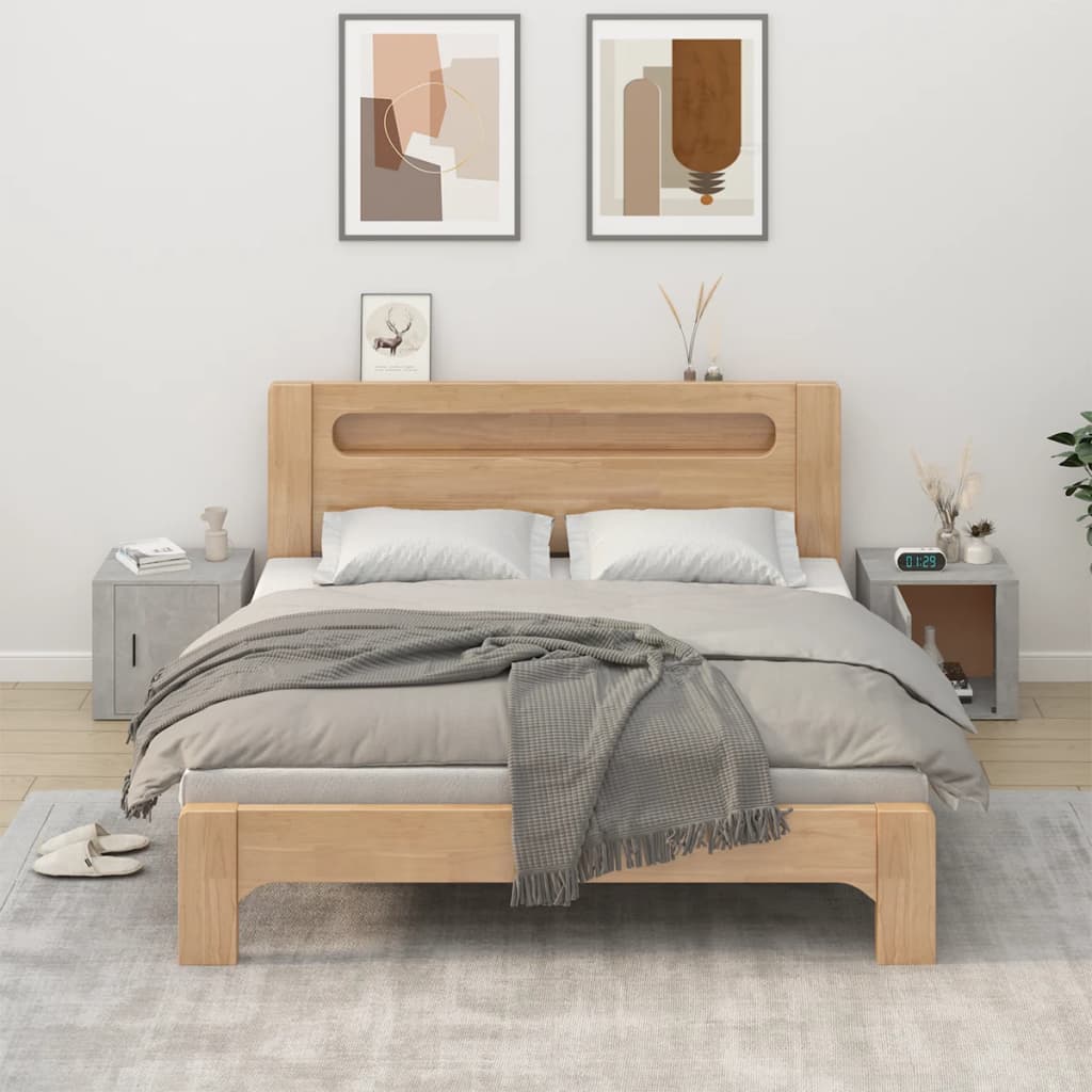 Nachtkastjes 2 st 50x39x47 cm betongrijs is nu te koop bij PeponiXL, paradijselijk wonen!