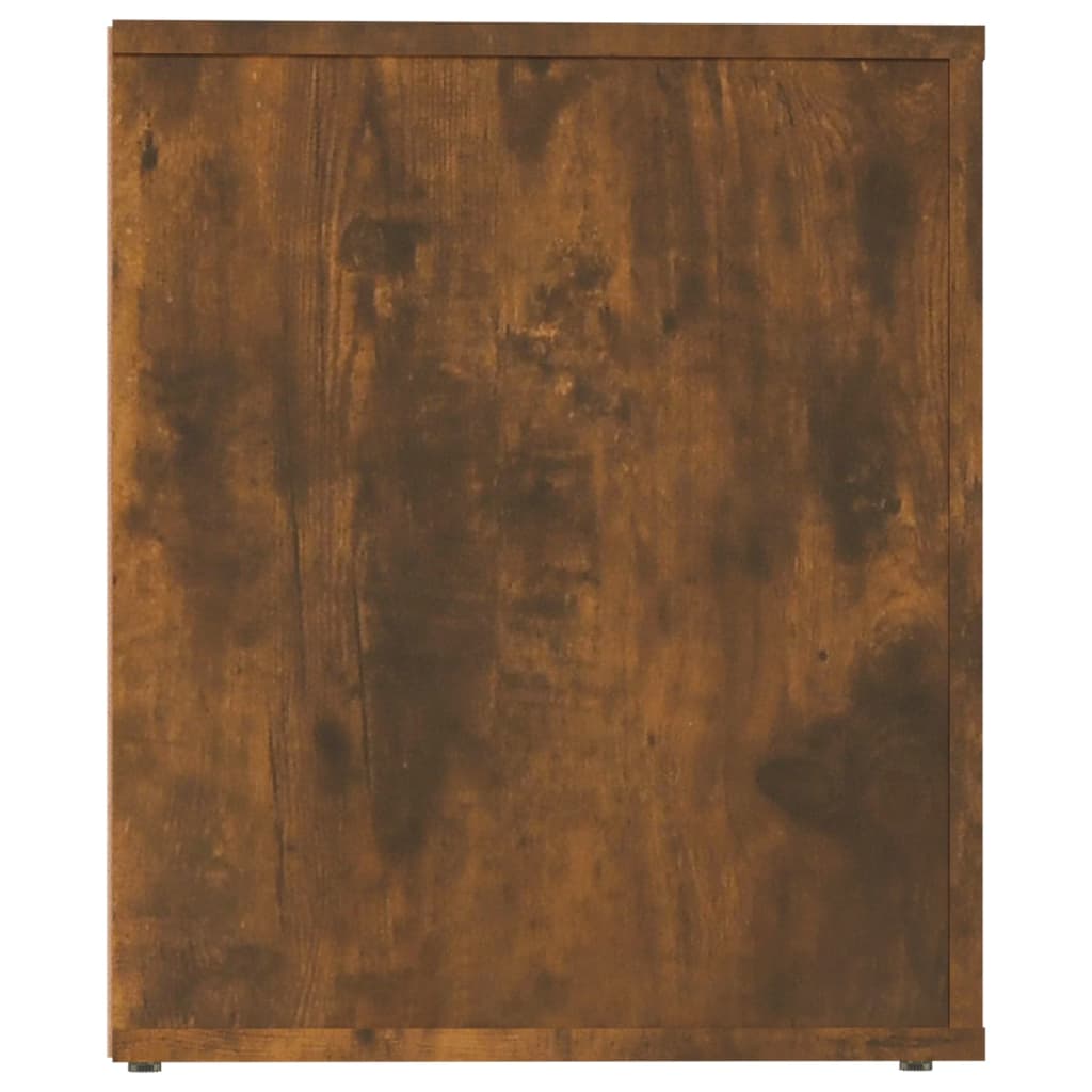 Nachtkastje 50x39x47 cm gerookt eikenkleurig is nu te koop bij PeponiXL, paradijselijk wonen!