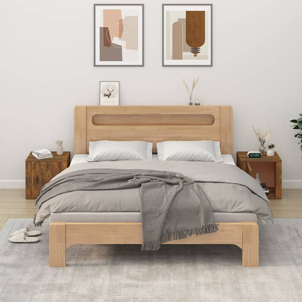 Nachtkastjes 2 st 50x39x47 cm gerookt eikenkleurig is nu te koop bij PeponiXL, paradijselijk wonen!