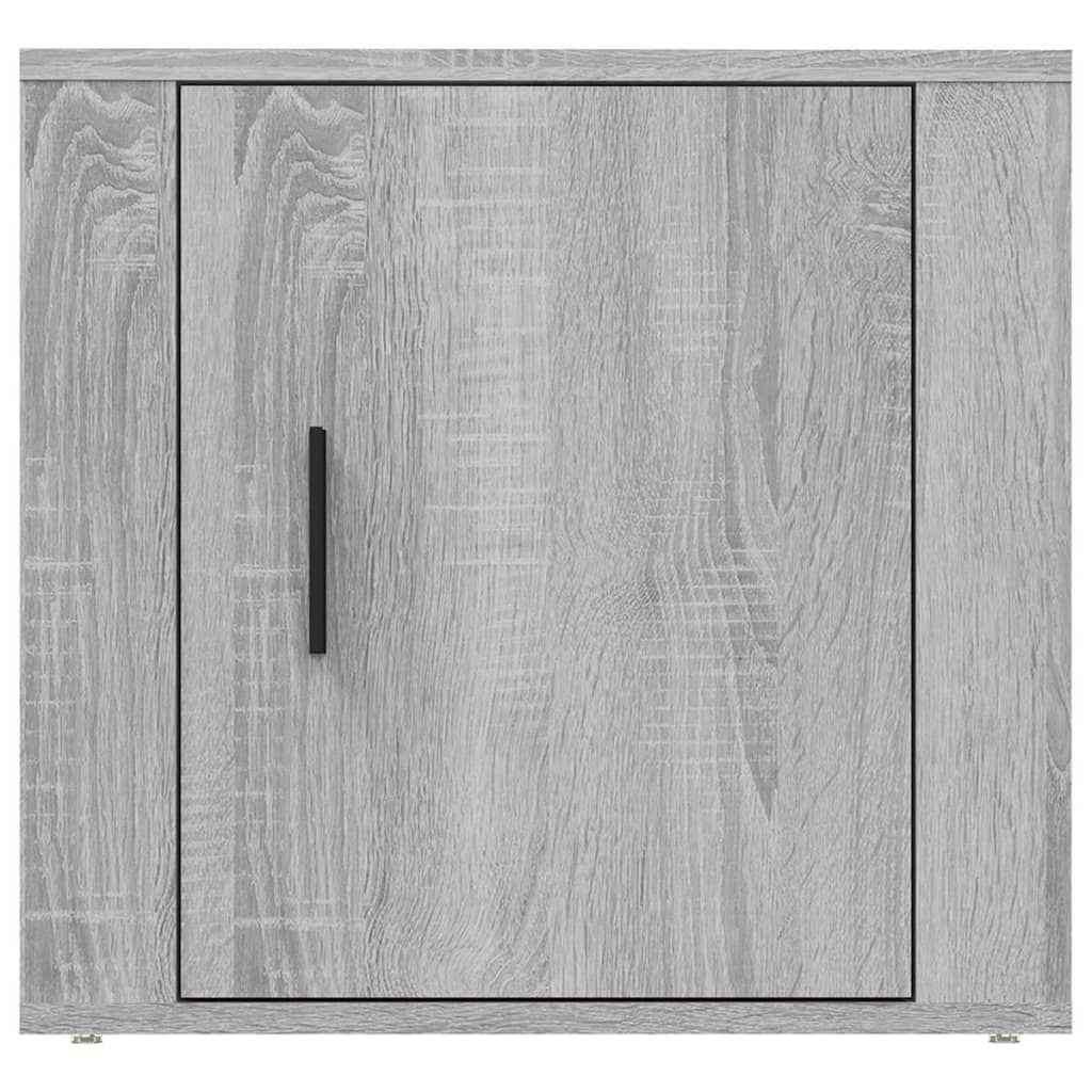 Nachtkastje 50x39x47 cm grijs sonoma eikenkleurig is nu te koop bij PeponiXL, paradijselijk wonen!