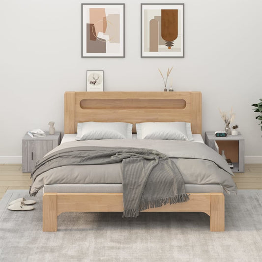 Nachtkastjes 2 st 50x39x47 cm grijs sonoma eikenkleurig is nu te koop bij PeponiXL, paradijselijk wonen!