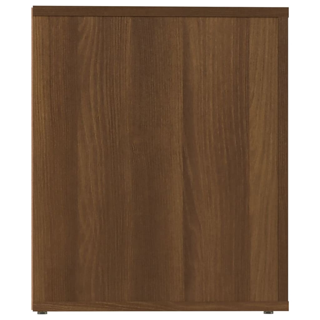 Nachtkastje 50x39x47 cm bruin eikenkleur is nu te koop bij PeponiXL, paradijselijk wonen!