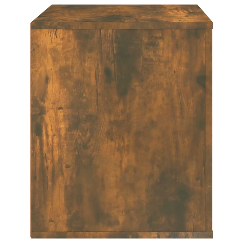 Nachtkastje 50x39x47 cm gerookt eikenkleurig is nu te koop bij PeponiXL, paradijselijk wonen!