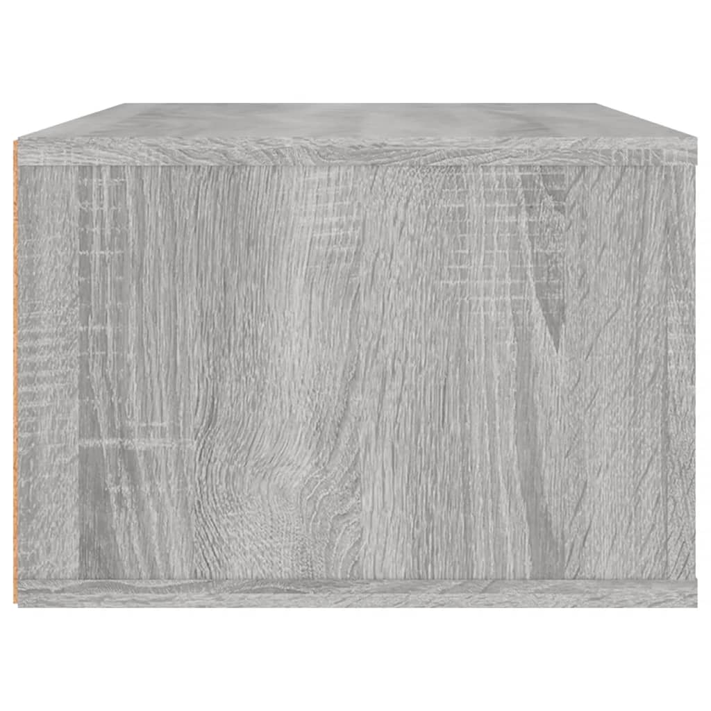 Tv-hangmeubel 80x36x25 cm bewerkt hout grijs sonoma eikenkleur is nu te koop bij PeponiXL, paradijselijk wonen!