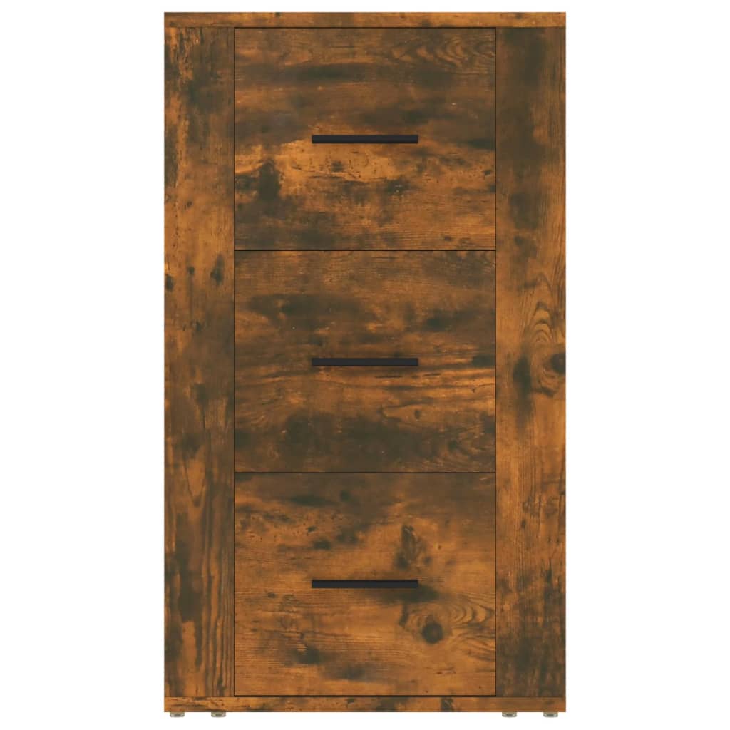 Dressoir 40x33x70 cm bewerkt hout gerookt eikenkleurig is nu te koop bij PeponiXL, paradijselijk wonen!