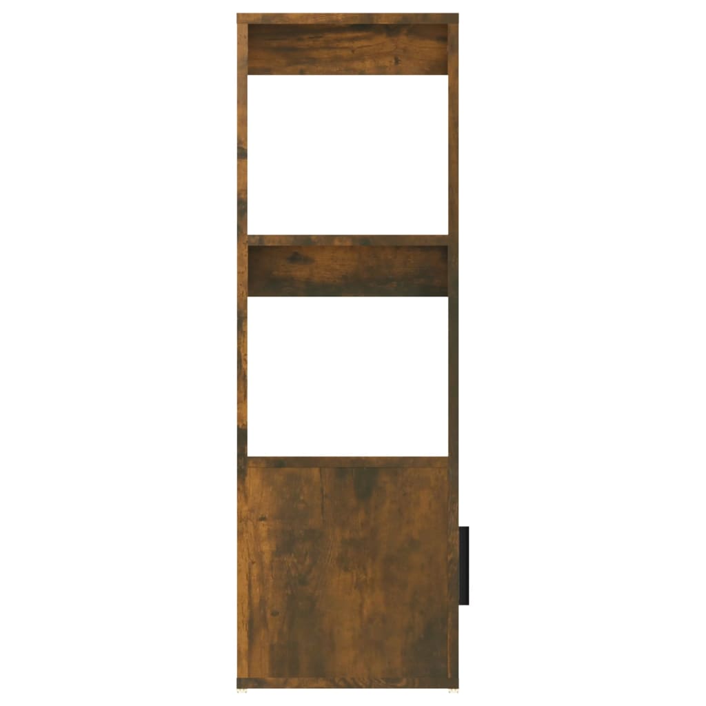 Dressoir 80x30x90 cm bewerkt hout gerookt eikenkleurig is nu te koop bij PeponiXL, paradijselijk wonen!